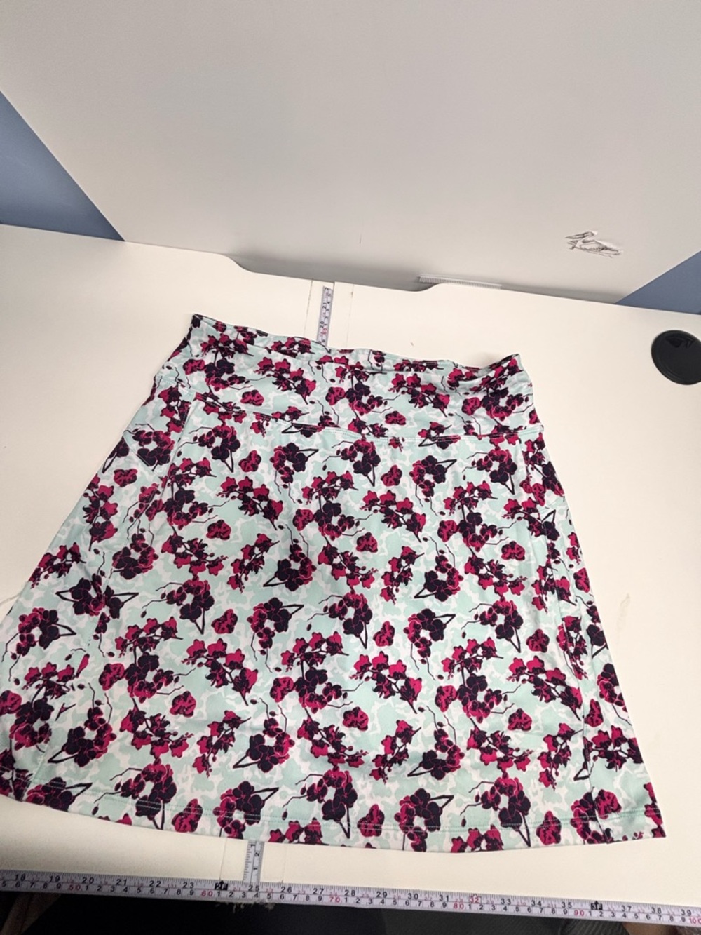 Floral Performance Tennis Skort - Purple Floral - Picture 4 of 5